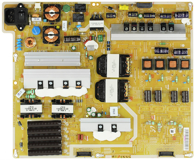 Samsung BN44-00655A Power Supply LED Board tested - Click Image to Close